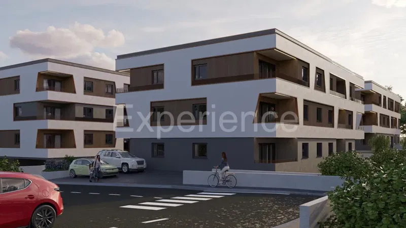 ISTRA, Poreč - cca. 1.300 m od mora, dvosoban stan na III. katu zgrade, LIFT