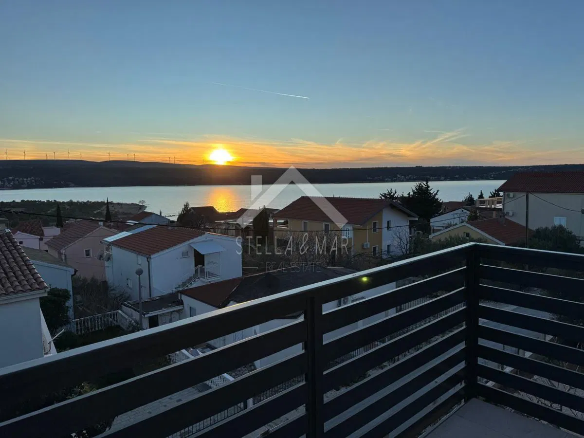Apartmanska kuća, pogled na more -Kruševo