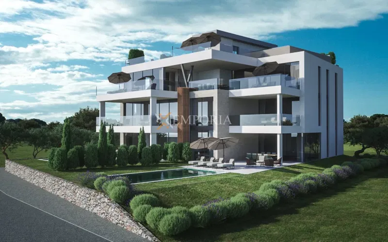 Sukošan – First Row Seafront Penthouse, Private Lift, Pool – 2
