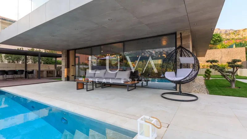 Luxusvilla medencével a tenger közelében, Baska, Krk – 2