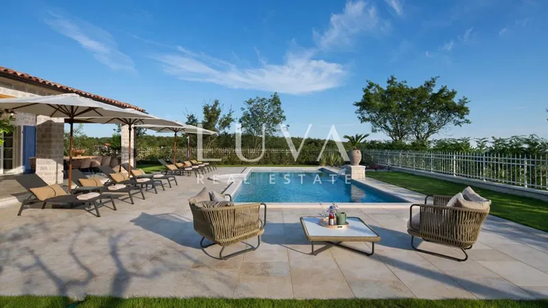 Exclusive villa with swimming pool in the heart of Istria, Kanfanar – 2