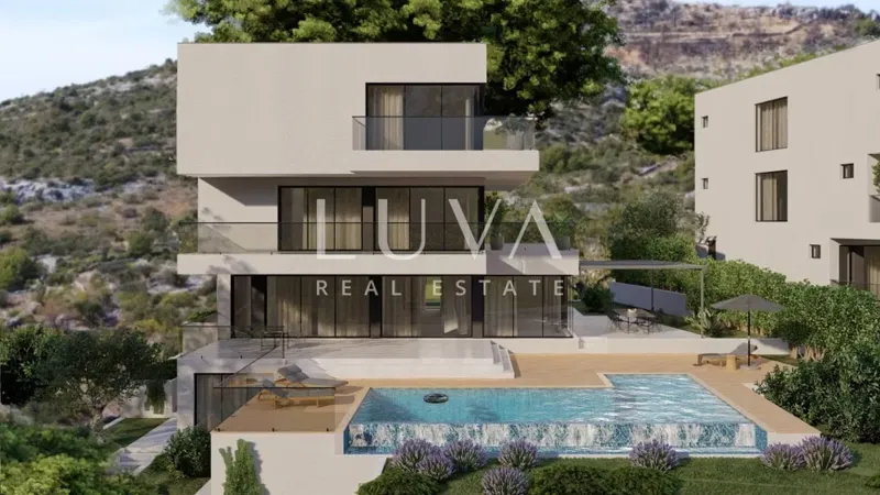 Rogoznica, luxury villa with pool and sea view under construction – 3