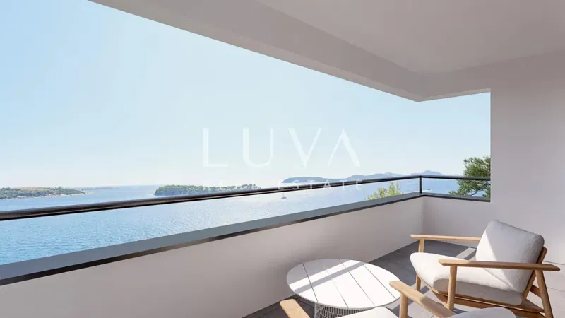 Lozica, Dubrovnik, luxury apartment by the sea with a panoramic sea view – 2