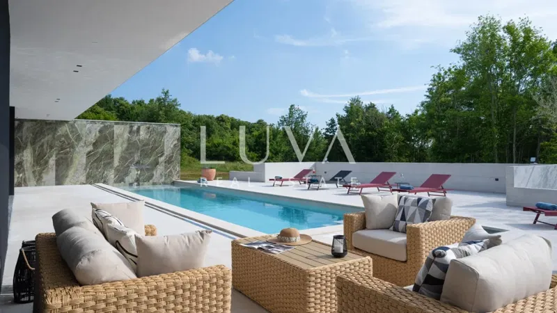Šterna, Buje, Istria, modern luxury villa with pool for sale – 2