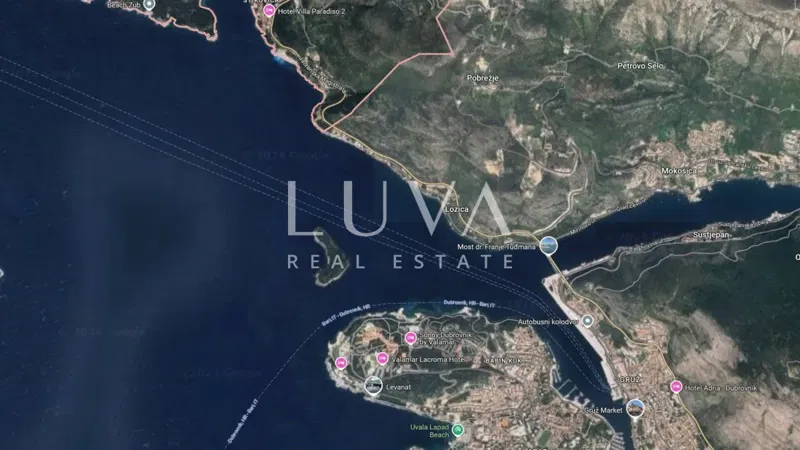 Lozica, Dubrovnik, building plot by the sea for sale – 2