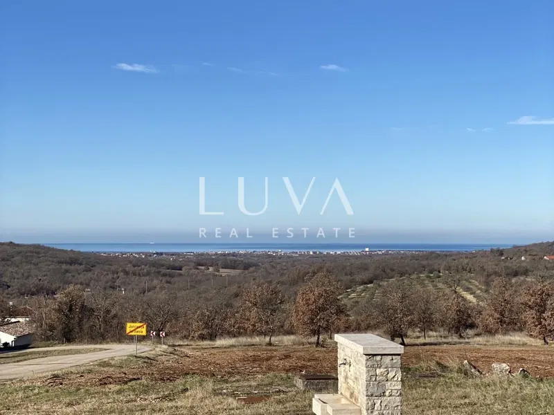 Istra, Buje, gradbeno zemljišče 3906 m2 za gradnjo vile na prodaju – 2