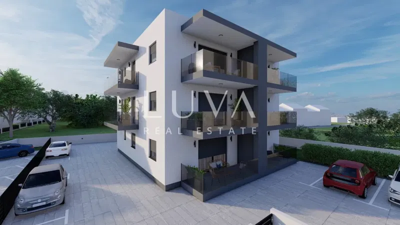 Pakoštane, luxusný novostavba, 3-izbový byt S2, na predaj