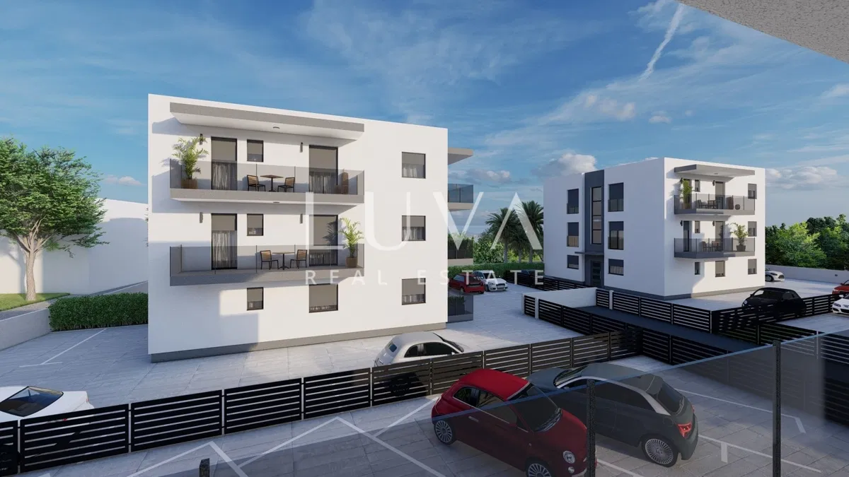Pakoštane, luxuriöser Neubau, 3-Zimmer-Wohnung S3, zu verkaufen