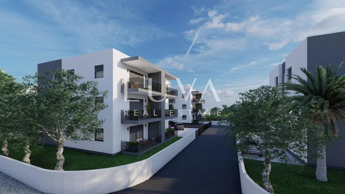 Pakoštane, luksusowy, nowo wybudowany 3-pokojowy apartament S4 na sprzedaż