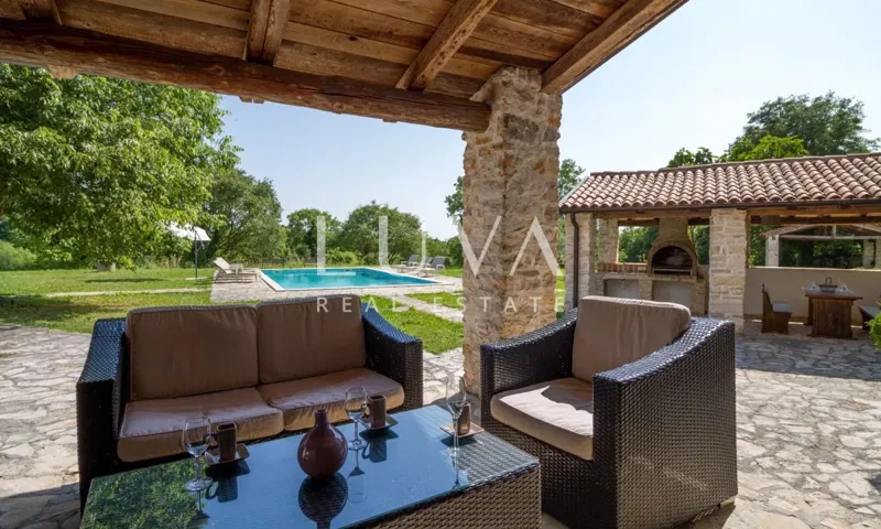 Barban, Istria, luxurious stone villa with pool for sale – 2