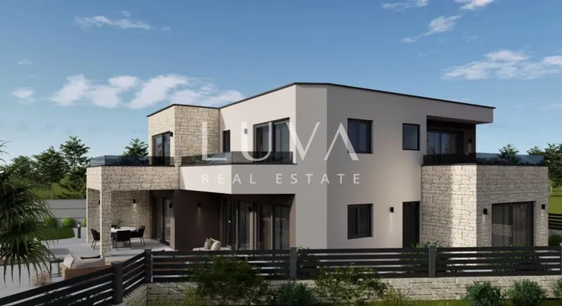 Isztria, Tinjan, modern medencés villa építés alatt, 235 m2 – 3
