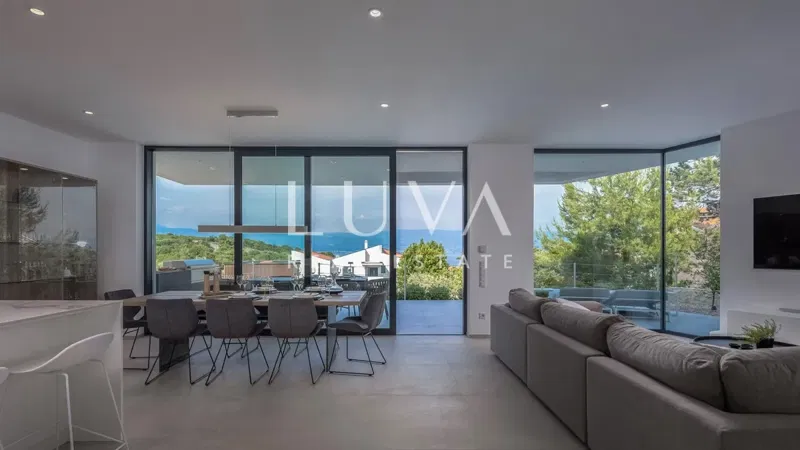 Vrbnik, Krk, tengerparti villa hosszú távú bérbeadásra – 2