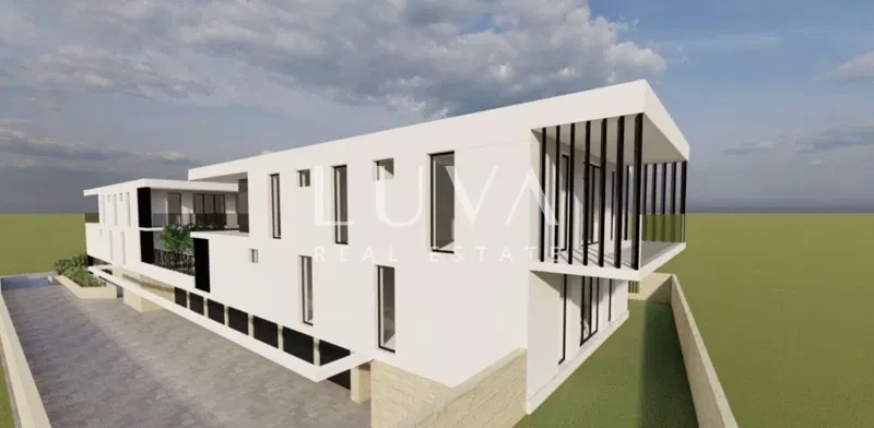 Karlovac, Duga Resa, Drei-Zimmer-Wohnung in Neubau mit Garten, 85,78 m²