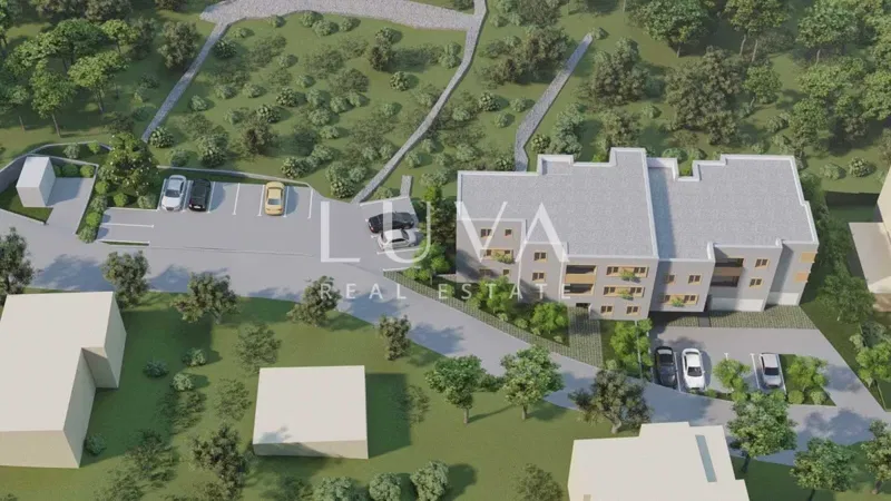 Trogir, Slatine, apartament S7 62m2 w nowym budynku z widokiem na morze na sprzedaż – 2