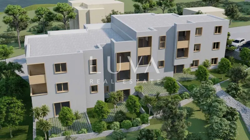 Trogir, Slatine, apartman S6 62m2 új épületben, kilátással a tengerre eladó – 3