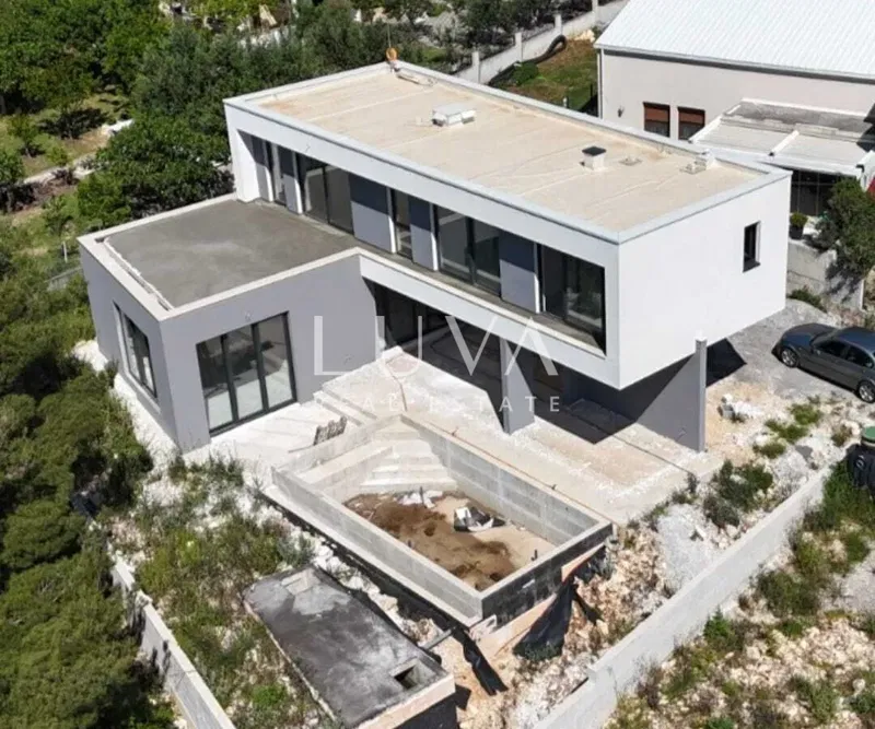 Kaštel Novi, Rudine, nowoczesna willa z basenem i widokiem na morze – 2