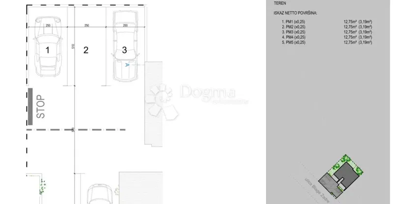 Апартамент Gajac, Novalja, 62m2 – 3