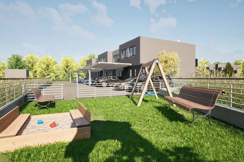 Spacious modern home with large terrace and garden – 3