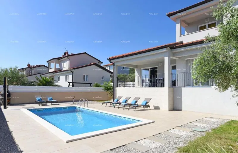 Raša – Villa con piscina privata e giardino – 2
