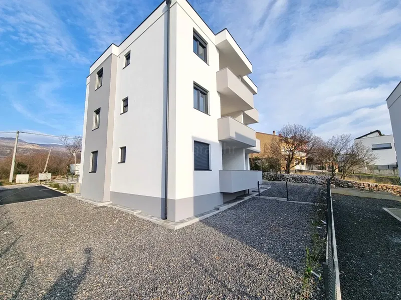 Novi Vinodolski, new 2-bedroom apartment on 1st floor with view! – 2