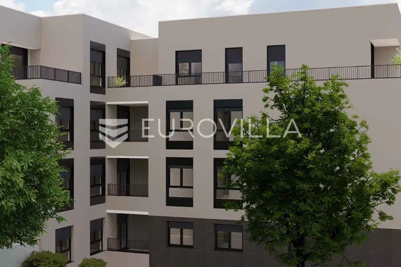 Zagreb, Črnomerec, Kuniščak, an attractive two-room apartment, NEW BUILDING 49 m² – 2