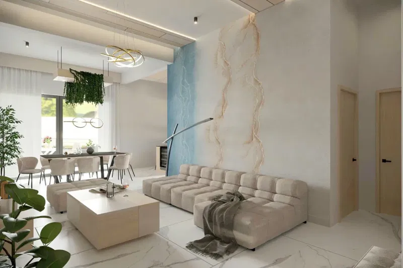 Luxury apartment in the first row to the sea with a private pool – 2