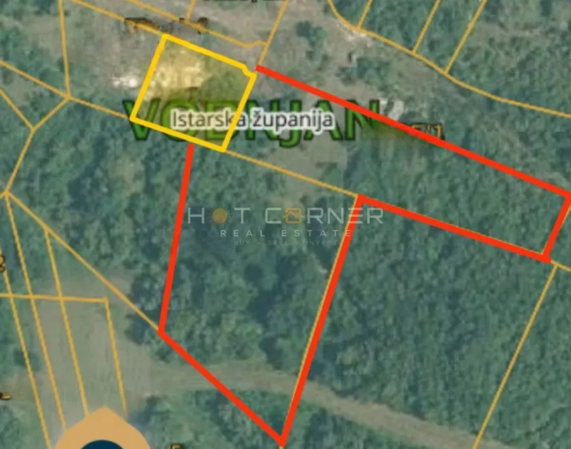 Vodnjan - gradbeno zemljišče 1.000 m² + 7.000 m² bonus zemlje! – 2