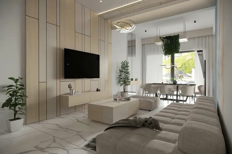 Luxury penthouse in a new building with a private pool – 3
