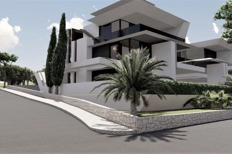 Duplex apartment with pool and sea view – 2