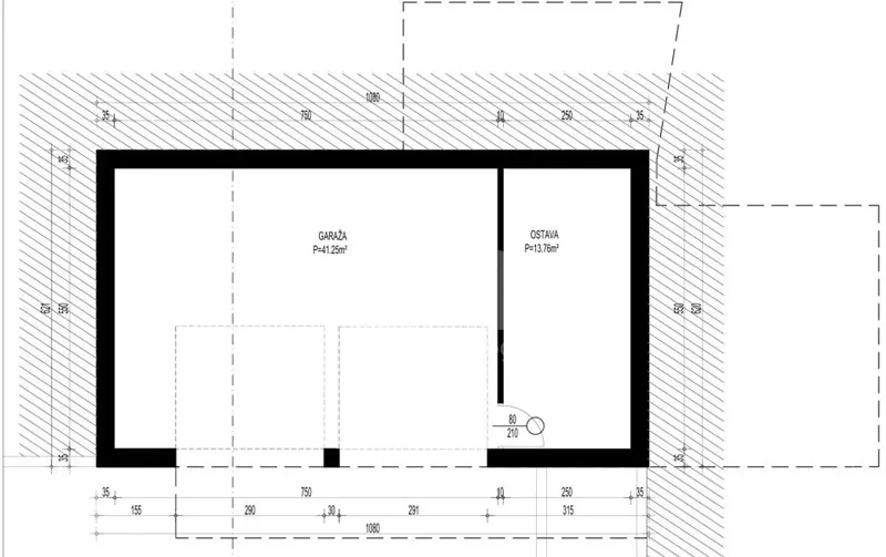 Građevinsko zemljište s predanim projektom za vilu ! 616 m2