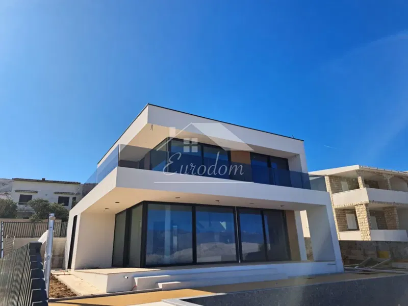 Luxusvilla Pag, erste Reihe zum Meer