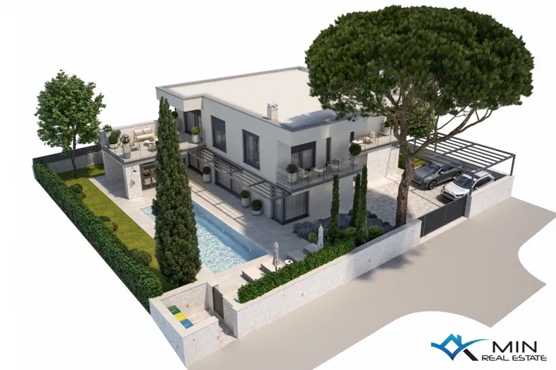 Luxury villa with swimming pool 250 m from the sea in Novigrad – 2