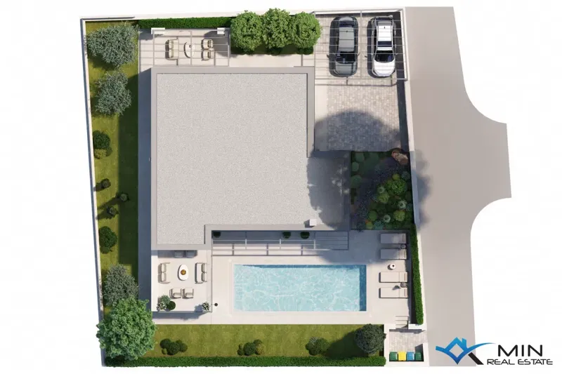 Luxury villa with swimming pool 250 m from the sea in Novigrad – 3