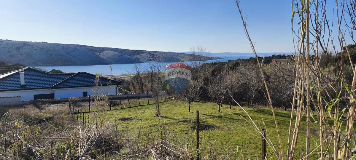 Stavbno zemljišče Lopar, Rab, 553m2