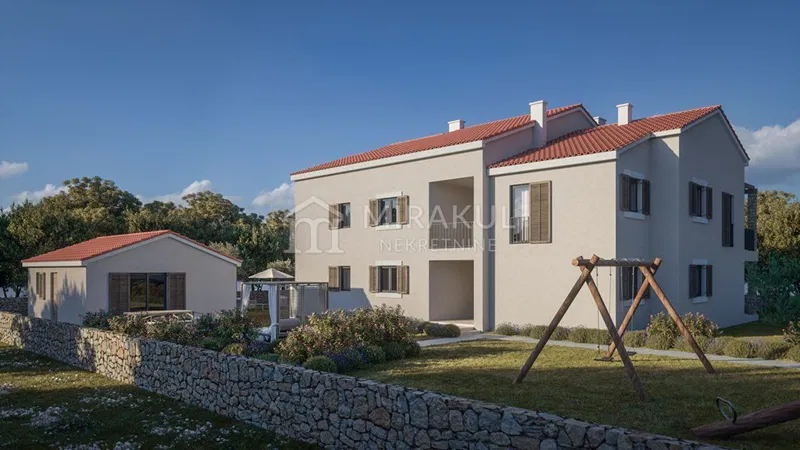 Nekretnine Dubrava kod Tisna, NOVOGRADNJA, Apartman SJ3 na mirnoj lokaciji – 2