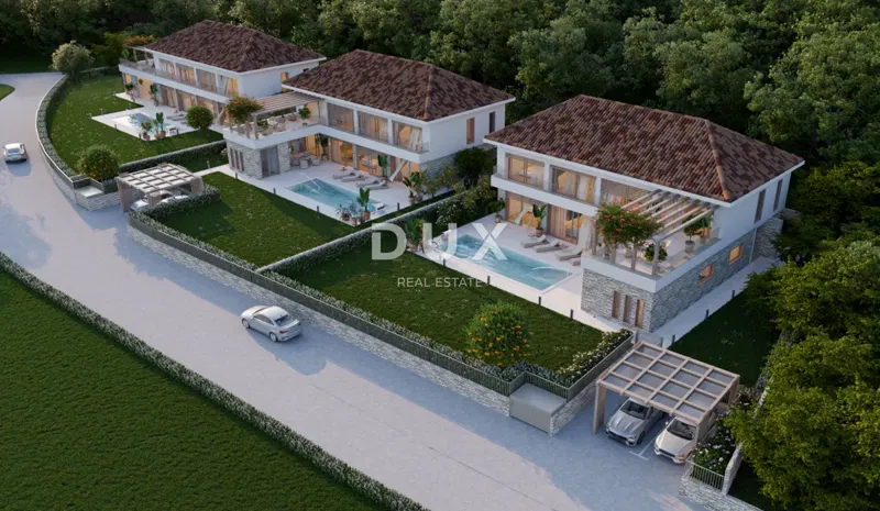 ISZTRIA, POREČ - Három építési engedéllyel rendelkező telek – 2