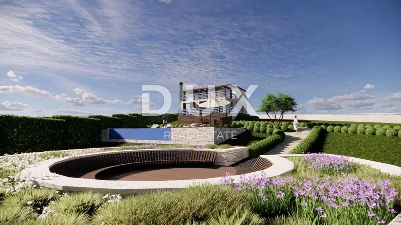 ISTRIA, PIĆAN - Land with construction of two houses, edge of the village, view of nature – 3
