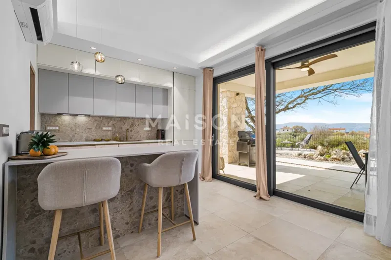 Krk, luxury house with swimming pool – 3