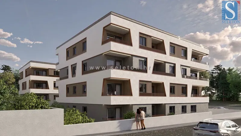 Istria, Poreč, apartment of 64 m2 in a modern new building, 1. floor – 2