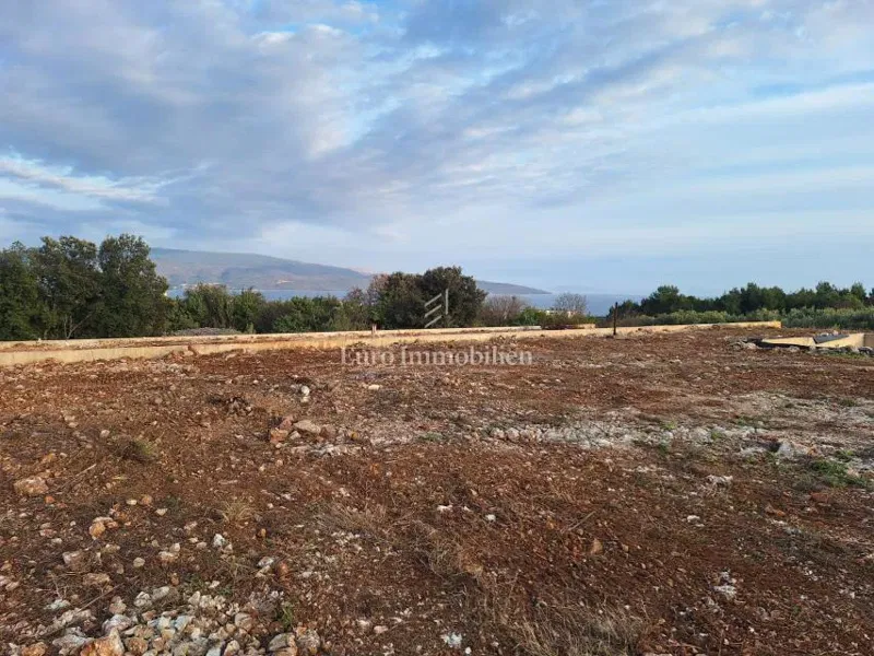 City of Krk – Building plot with sea view – 3