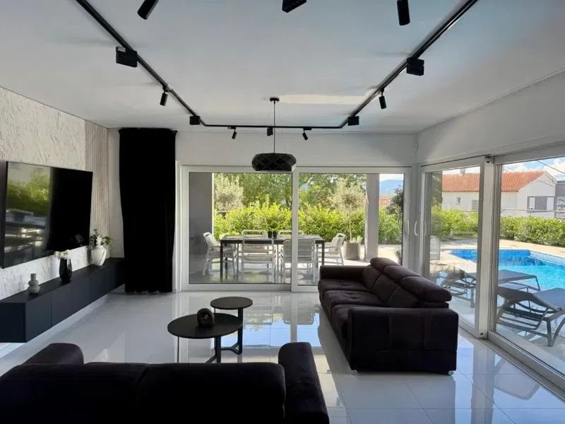 Malinska area, modern house with pool and sea view! – 3
