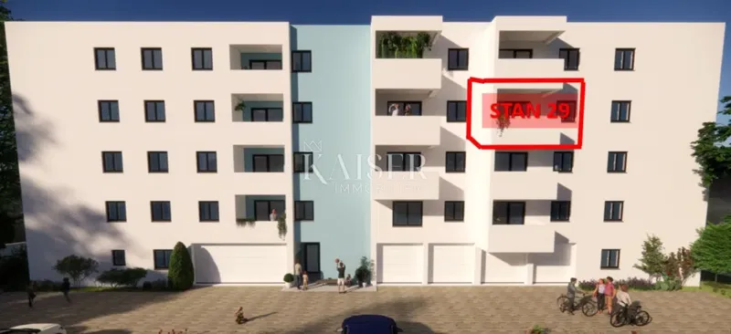 Istria, Pola - moderno appartamento con una camera da letto di 42 m² con balcone – 3