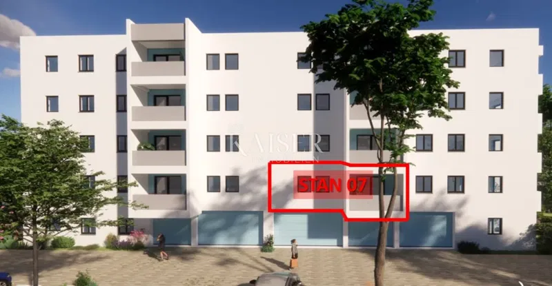 Isztria, Pula - kétszobás apartman 54m2, új épületben, lifttel – 3