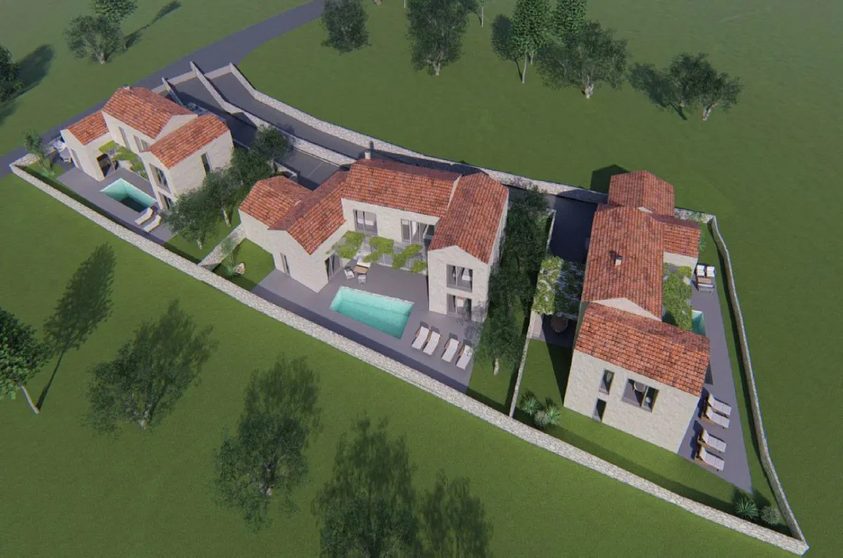 Garica - građevinsko zemljište za izgradnju mediteranskih vila