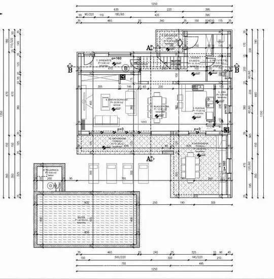 For sale: Roh Bau villa under construction, Labin – 3