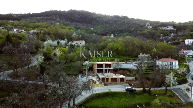 Lovran – due case in costruzione con vista panoramica sul Quarnero – 2