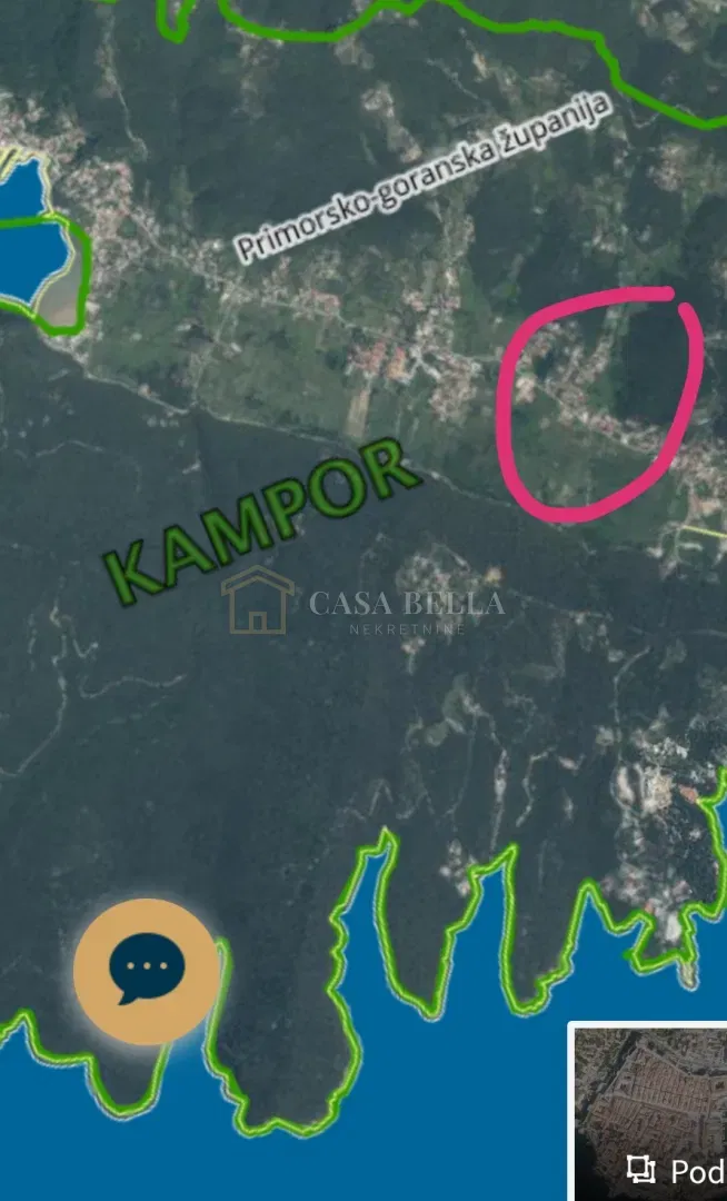 Građevinsko zemljište Kampor *OTOK RAB*