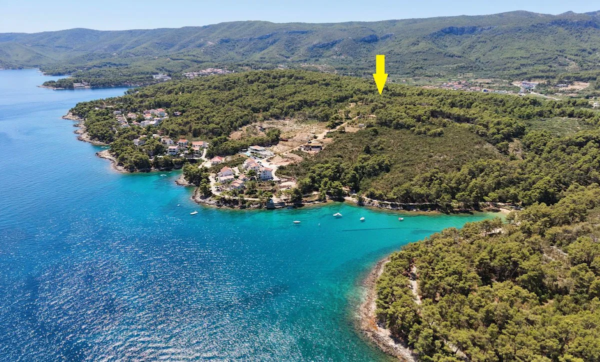 Hvar, Jelsa - Vitarnja, građevinsko zemljište 7.100 m2 s pogledom na more