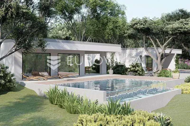 Istria, Labin, modern single-storey house with swimming pool – 2