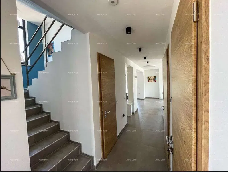 Modern villa in Istria with sea view, rooftop terrace, and landscaped garden – 800 m from the beach – 2